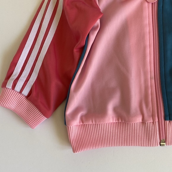 Adidas Colourblock 3-Stripe Trefoil Track Jacket 9 Months - Picture 5 of 8